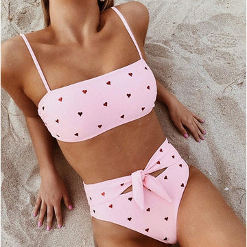 Summer Sexy high waist Women Bikini